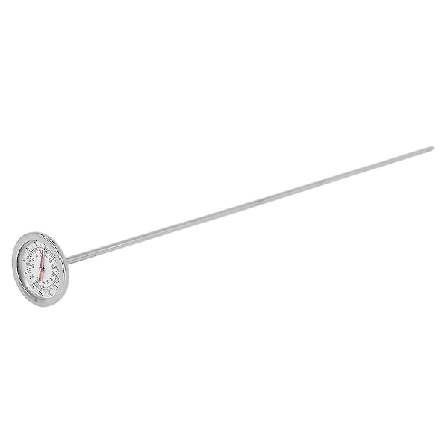 Kompostjordstermometer med Lång Skaft - Snabb Respons Rostfritt Stål 20 Tum - Mätprob - Fahrenheit och Celsius