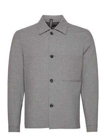 Slhregular-Carlo Flex Struc Hybrid B Ex Grey Selected Homme