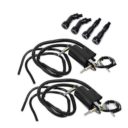 Sytytyspuolat ja -hatut, 2 kpl, Gs550 Gs650 Gs750 850 1000 1100 Kz400 650 750 900 1000 33410-450