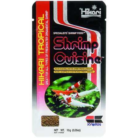 Hikari - Shrimp Cuisine 10g - Akvaristikk - Fiskefôr & fiskemat - Fôrtabletter - ZOO.no
