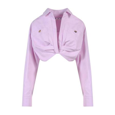 Off White Casual Shirts , Paars , Dames , Maat: XS