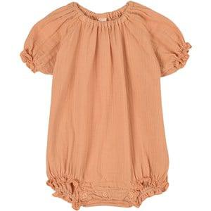 Kids - Liilu Apricot Cream Emma Romper 18 Months - All in ones - 18 months - Orange