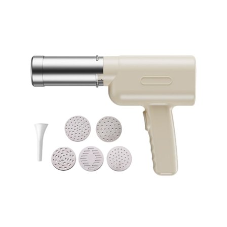 Elektrisk Pastamaskine - Bærbar Håndholdt Automatisk Mixer - Pasta Guning - Pasta Noodle Ramen Maker Maskine - Automatisk Bærbar Håndholdt Noodle 