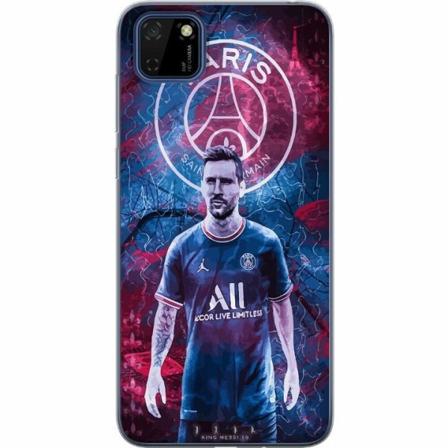 Huawei Y5p Genomskinligt Skal Lionel Messi