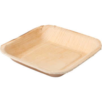 Tallerken Palmeblad 17x17cm