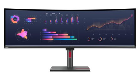 Lenovo ThinkVision P49w-30 - LED-skjerm - kurvet - 49" - HDR - Campus