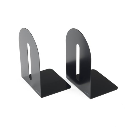 Buchstütze, schwarz, Doppelpackung