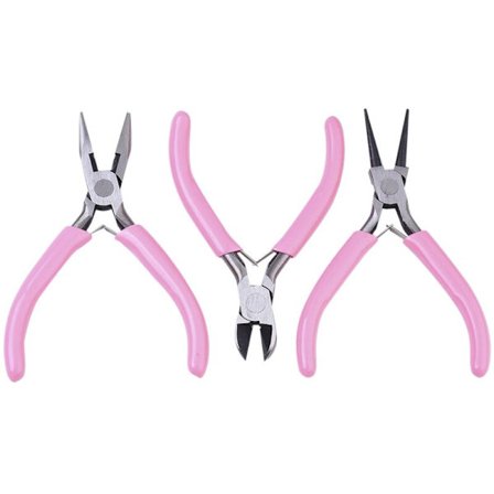1 sæt tang DIY værktøjssæt til rundnæsetang, skæretang, sideskæretang