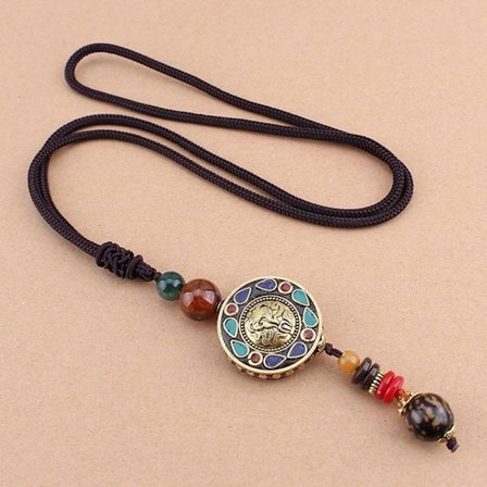 Nepal halskæde Etnisk vedhæng STYLE 2 STYLE 2