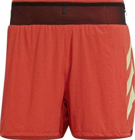Adidas Men's Terrex Agravic Pro Trail Running Shorts Men workout shorts Red XL
