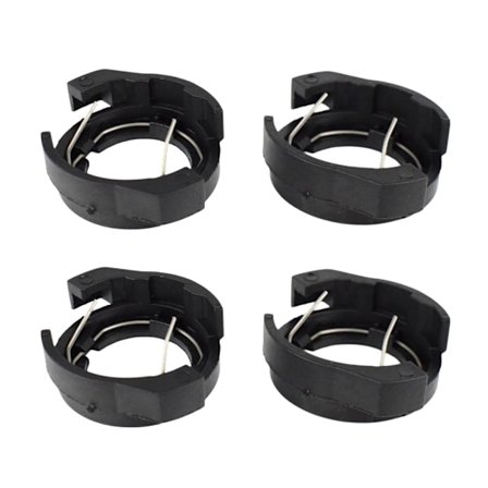 Enkel installasjon H7 Hodelykt Holder Klips for LED Pære Oppgradering LED Base