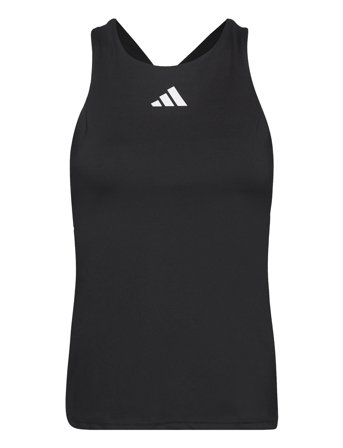 Y-Tank T-shirts & Tops Sleeveless Svart Adidas Performance*Betinget Tilbud