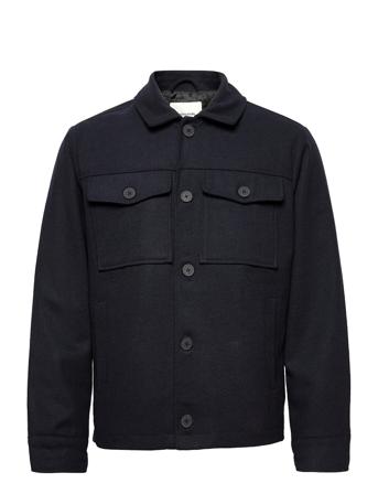 Jjpablo Wool Jacket Blue Jack & J S