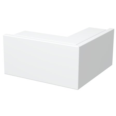 Obo Bettermann 6249574 Ytterhjørne elforsinket, polarhvit 100 x 60 mm, Installasjonsmaterial