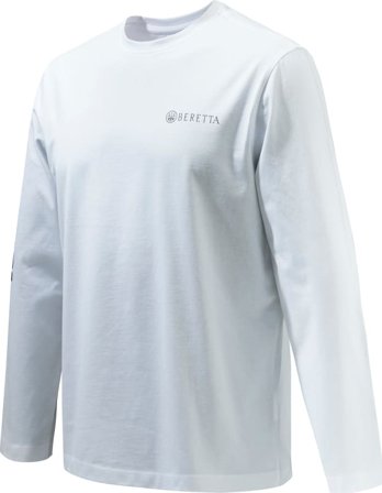 Beretta Men's Team Long Sleeve Men long-sleeved sweaters White L