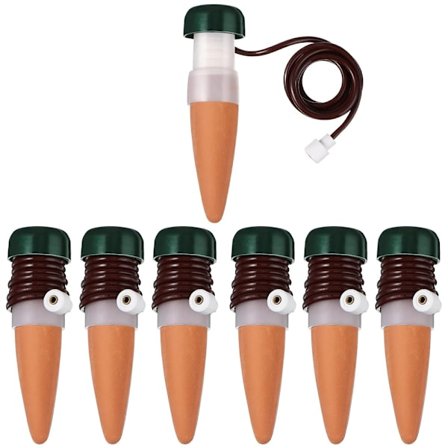 6-pakke Plantevandingspæle Automatiske Enheder Plante Selvdråbevandingssystem, til Potteplanter Blomster