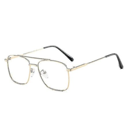 Anti-blå briller Retro Metallramme Briller Menn og Kvinner Generelle Beskyttelsesbriller Komfortable