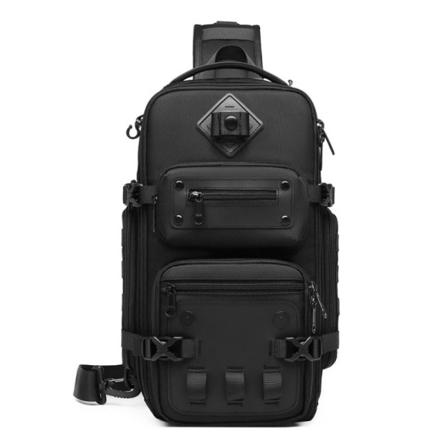 Miesten's Rinta laukku ulko Taktinen One olkapää Crossbody laukku korkea kapasiteetti vedenpitävä