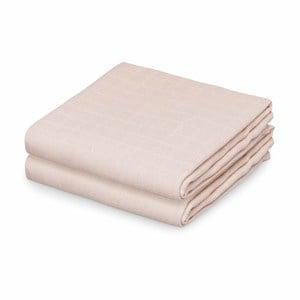Cam Cam 2-Pack Shell Muslin Cloths One Size - Textile - One size - Beige
