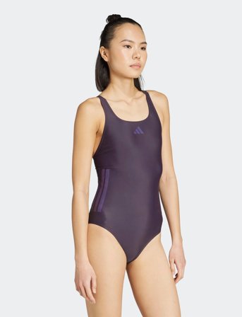 adidas Sportswear 3S Bld Swimsuit - Purple - 36