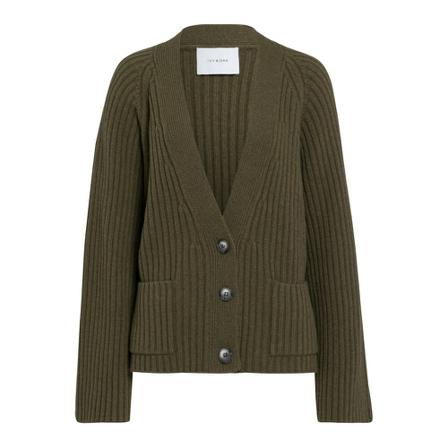 IVY OAK Kaina Knit Vest , Groen , Dames , Maat: S Vesten