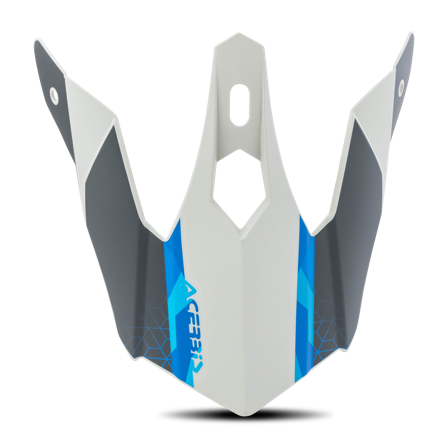 Młodzieżowy Daszek do Kasku Acerbis Steel Niebieski/Szary