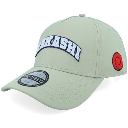 Difuzed - Grøn adjustable Kasket - Naruto Classic Kakashi A-Frame Adjustable @ Hatstore
