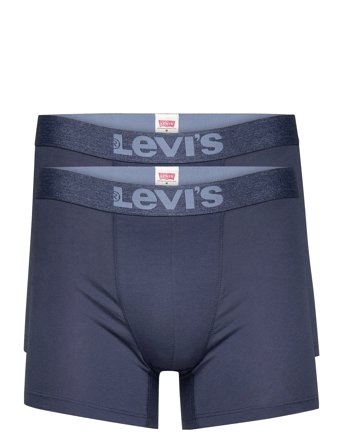 Levis Men Melange Wb Boxer Brief Organic Co 2P Blue Levi's