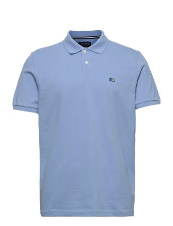 Jeromy Polo Polos Short-sleeved Blå Lexington Clothing