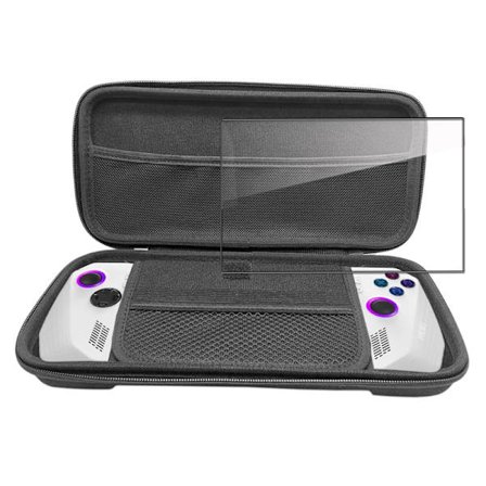 Hård bärväska väska stöttålig skyddande resväska förvaringsväska med bärbart handtag för Asus ROG Ally Console-tillbehör