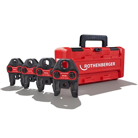 Rothenberger Standard Pressback set, SV-profil, VVS-maskiner & -verktyg