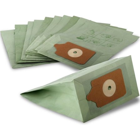 20-pack dammsugarpåsar i dubbla lager papper.