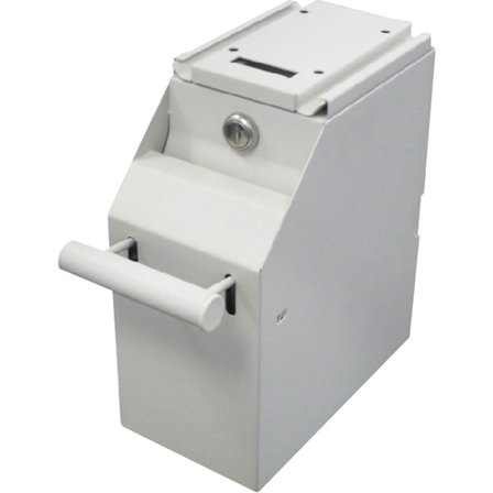 Deposit box for bills, 4 keys, fittings for suspension