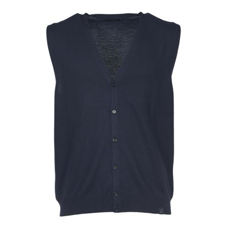 Fay - Cardigans - Blå - Herr - Storlek: L, Herr, Storlek: L