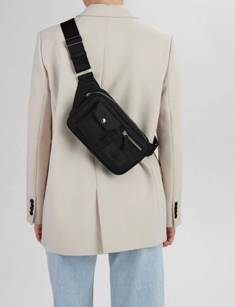 Markberg Darlambg Bum Bag, Monochrome - Black - ONE SIZE