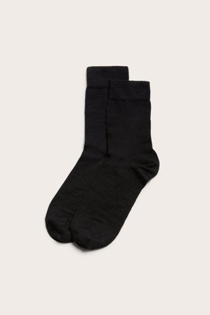 Kappahl | Skarpety z domieszką wełny Czarne 37/39 | Czarne