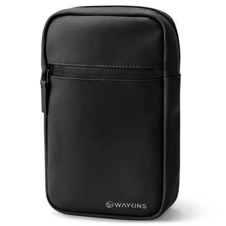 Horizon | Svart vattentålig axelväska för män - Axelremsväskor