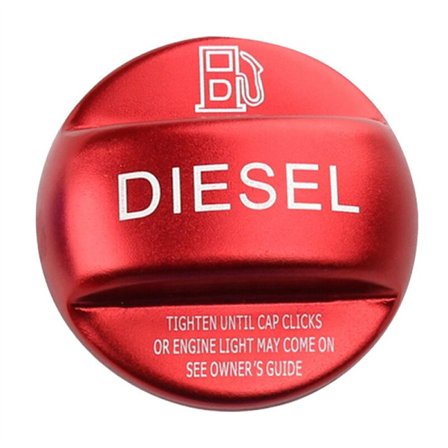 Tanklock för bränslepåfyllning till Golf 7 7.5 8 MK7 MK8 2015-2023 Aluminiumlegering B