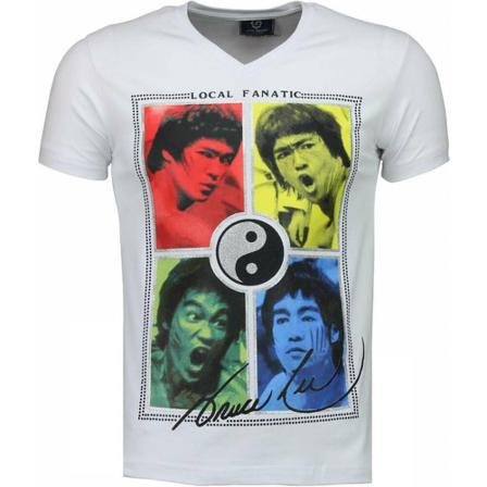 Local Fanatic - T-shirts - Vit - Herr - Storlek: Xs, Herr, Storlek: XS