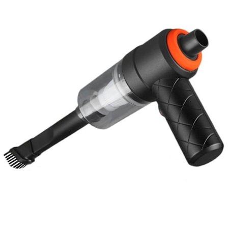 Genopladelig støvsuger med stærk sugeevne til bil, tæppe og håndholdt rengøring