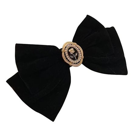 Hårklipp for kvinner i fløyel med sløyfeform, delikate hårnåler