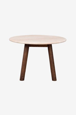 Rowico Home - Soffbord Taransay, Ø 60 - Beige - Soffbord - Från Homeroom