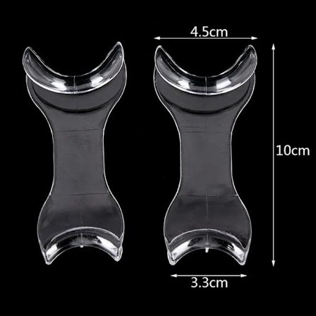 6 st/lot Dental Läpptrycksretraktor Tänder Munöppnare Intraorala Kindläppretraktorer Ortodontiska Tandläkarverktyg