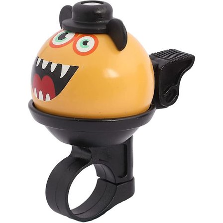 Cykelklokke til Børn - 360° Drejelig Tegneserie-Cykelklokke til Piger og Drenge med Høj, Klar Klang