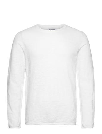 Jjelinen Knit Crew Neck Sn White Jack & J S