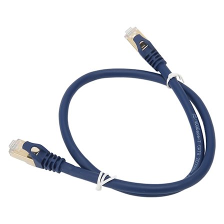 Nettverkskabel 40 Gbps 2000 MHz 0,5 m Høyhastighets Cat 8 Ethernet-kabel for PS5 for PS4 Ethernet-svitsj Ruter Modem