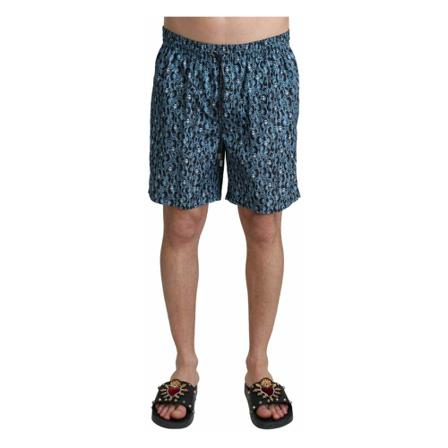 Dolce & Gabbana, Beachwear Niebieski, Mężczyzna, Rozmiar: S
