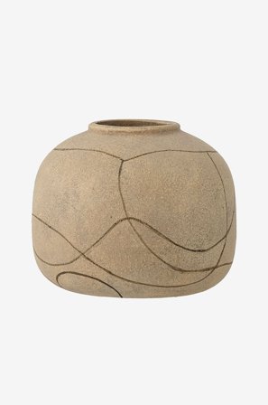 Bloomingville - Dekorvase Niza - Brun - Krukker & vaser - Fra Homeroom