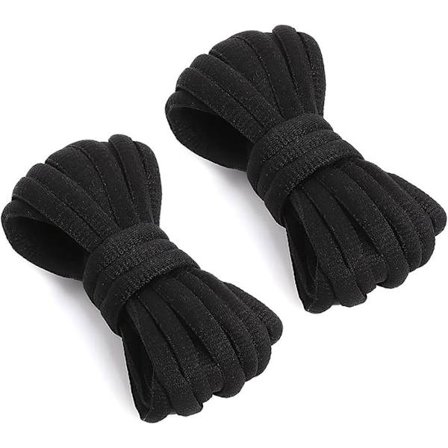 Ovale snørebånd, 100 cm ovale snørebånd til løbesko, basketballsko og sneakers - 1 par