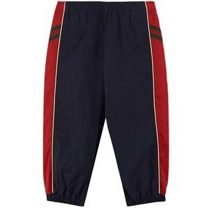 Kids - Gucci Navy Colorblock Trackpants 24 Months - Bottoms - 24 months - Navy
